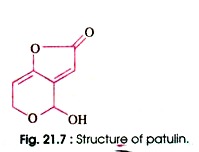 Structure of Patulin